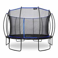 Plum 14ft Deluxe Springsafe Outdoor Trampoline & Enclosure