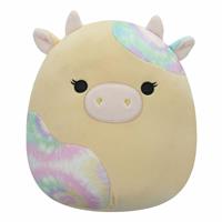 Squishmallows 7.5-Inch Rina The Yellow Cow Soft Toy