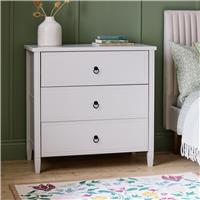 Argos Home Lucie 3 Drawer Chest - Off White
