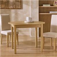 Argos Home Sendi Extend 2-4 Wood Effect Dining Table - Oak