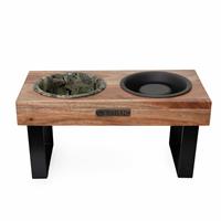 Morris & Co. Wooden Double Diner - Acanthus Print