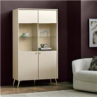 Argos Home Macie Display Cabinet - Natural