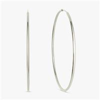 Revere Sterling Silver 45mm Sleeper Hoop Earrings