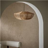 Habitat Mariana Natural Rattan Easy Fit Lampshade - 50cm