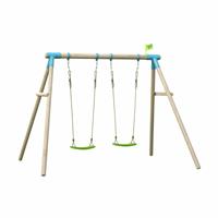TP Toys Sherwood Wooden Double Swing Set