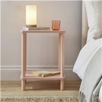 Argos Home Andrea Set of Bedside Table - Pink