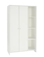 Argos Home Seville 2 Door Open Shelf Wardrobe - White