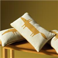 Habitat x Scion Mr Fox Boucle Cushion Cream - 30x60cm