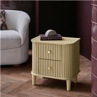 Habitat Kendi 2 Drawer Side Table - Natural