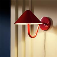 Habitat Wave Metal Wall Light - Red
