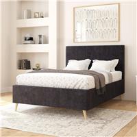 Aspire Garland Superking Bed Frame - Ebony
