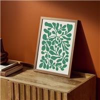Habitat Walnut Wooden Wall Picture Frame - 30x40cm