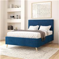Aspire Garland Superking Bed Frame - Navy
