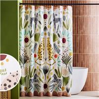 Habitat Global Animal Antibacterial Shower Curtain