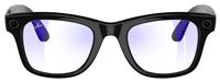 Ray-Ban Meta Wayfarer Glasses - Shiny Black, Clear