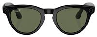 Ray-Ban Meta Headliner - Shiny Black, Polar G15 Green