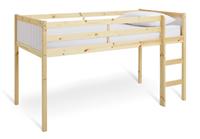 Argos Home Kids Single Mid Sleeper Bed Frame- Two Tone
