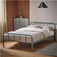 Argos Home Charlie Small Double Bed Frame - Sage Green