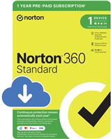 Norton 360 Standard 1 Device, 1 Year with 10GB Backup