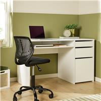 Argos Home Pepper 2 Drawers Large Office Desk - white