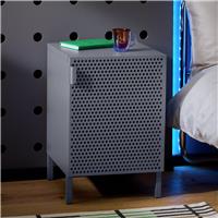 Habitat Landan 1 Door Bedside Table - Anthracite