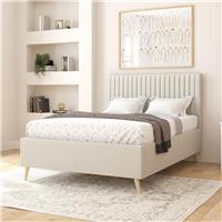 Aspire Grant Superking Ottoman Bed Frame - Ivory