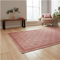 Catherine Lansfield Deco Peacock Terracotta Rug - 122x170cm