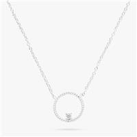 Revere Sterling Silver Circle Pendant Necklace