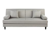 Habitat Chase Fabric 3 Seater Clic Clac Sofa Bed-Light Grey