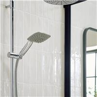 Argos Home 2 Function Square Shower Head - Chrome