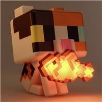 Minecraft Cat GloBuddies LED Novelty Light - Multicoloured