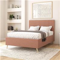 Aspire Grant Kingsize Ottoman Bed Frame - Rose