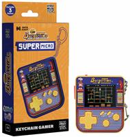 HyperMegaTech Super Micro BurgerTime Retro Keychain Gamer