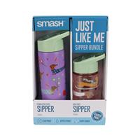 Smash Dachshund Themed Sipper Water Bottle Set