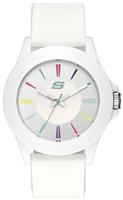 Skechers Rosecrans White Silicone Strap Analogue Watch