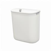 Black + Decker 7.6 Litre Cupboard Bin - White