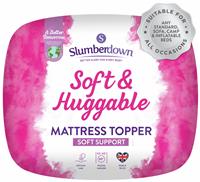 Slumberdown Soft & Huggable 2cm Mattress Topper-Small double