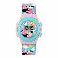 Minnie Mouse Kids Printed Blue and Pink Digital Watch