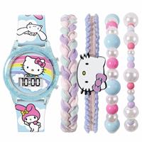 Hello Kitty and Friends Kids Digital Watch and Bracelet Set