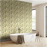 Hoopla Walls Building Blocks Olive Mix Wallpaper