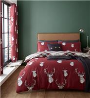 Catherine Lansfield Munro Red Stag Bedding Set - King size