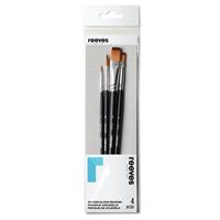 Reeves Watercolour Brush Set - Pack of 4