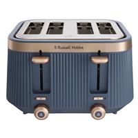 Russell Hobbs Bronte 26772 4 Slice Toaster - Soft Navy