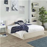 Aspire Cotswold Double Ottoman Bed Frame - Natural