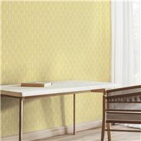 Hoopla Walls Retro Arch Yellow Wallpaper
