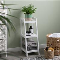 Argos Home 3 Tier Tongue & Groove Shelving Unit - White
