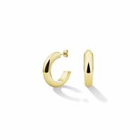 Rosefield Gold Tone Hoop Earrings