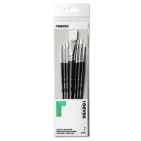 Reeves Acrylic Brush Set - Pack of 7