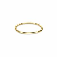 Rosefield Stainless Steel Plain Gold Bangle