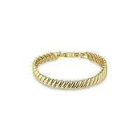 Rosefield 14ct Gold Plated Steel San Marco Bracelet